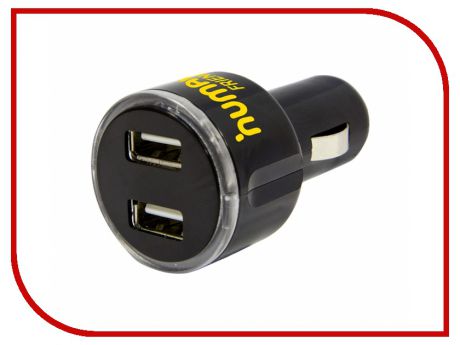 Зарядное устройство CBR / Human Friends Duplet 2xUSB автомобильное Black