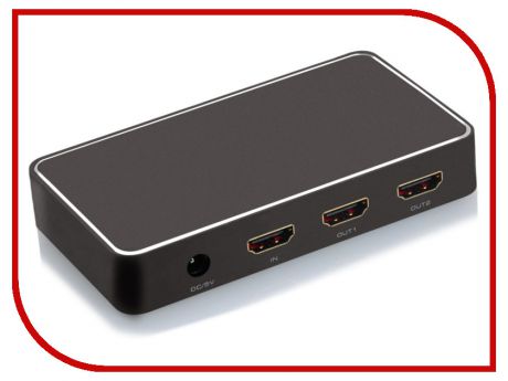 Сплиттер Greenconnect Greenline v1.4 HDMI x1 - HDMI x2 GL-v102K