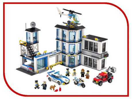 Конструктор Lego City Полицейский участок 60141