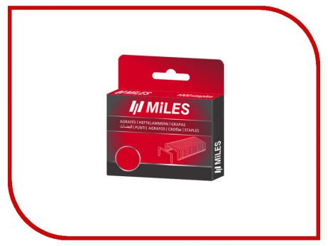 Скобы Miles тип 53 6мм 1000шт N3-6mm