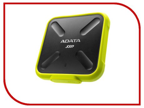 Жесткий диск A-Data SD700 512Gb USB 3.1 Yellow Color Box ASD700-512GU3-CYL