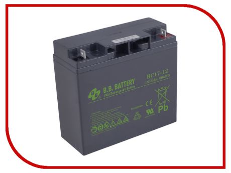 Аккумулятор для ИБП B.B.Battery BC 17-12