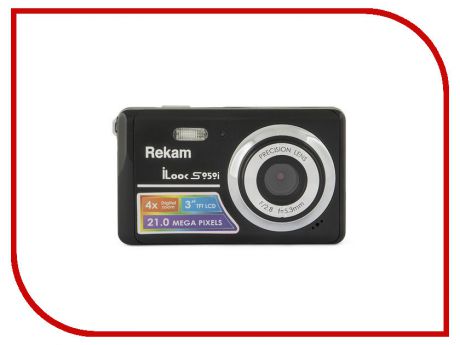 Фотоаппарат Rekam iLook S959i Metallic Black