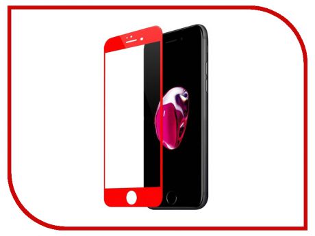 Аксессуар Защитное стекло для APPLE iPhone 7 Plus Innovation 5D Red 10053