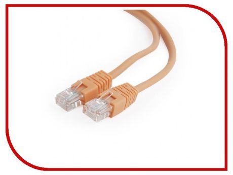 Сетевой кабель Gembird Cablexpert UTP cat.5e 0.25m Orange PP12-0.25M/O