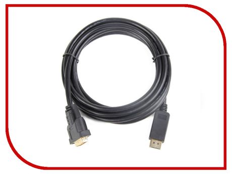 Аксессуар Gembird Cablexpert DisplayPort to DVI 20M/25M 3m Black CC-DPM-DVIM-3M