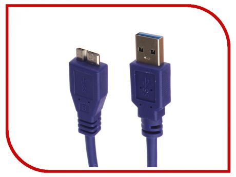 Аксессуар Gembird Cablexpert Pro USB 3.0 AM/microBM 9P 30cm Blue CCP-mUSB3-AMBM-1