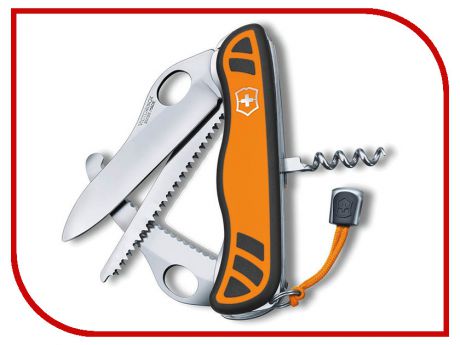 Мультитул Нож Victorinox Hunter XT One Hand 0.8341.MC9 Orange-Black