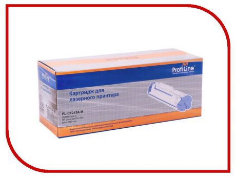 Картридж ProfiLine PL-CF213A (131A)/731 for HP 200 Color M251/276/Canon LBP7110CW/LBP7100CN/MF8280CW/MF8250CN/MF8230CN/MF8210CN Magenta