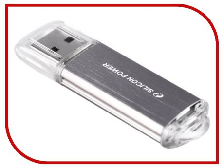 USB Flash Drive 32Gb - Silicon Power Ultima II I-Series Silver SP032GBUF2M01V1S