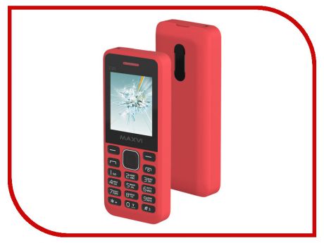 Сотовый телефон Maxvi C20 Red