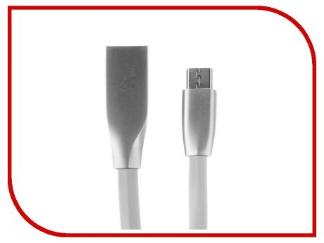 Аксессуар Gembird Cablexpert USB AM/microBM 1.8m White CC-G-mUSB01W-1.8M