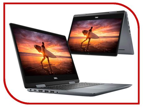 Ноутбук Dell Inspiron 5482 Grey 5482-5430 (Intel Core i3-8145U 2.1 GHz/4096Mb/1000Gb/Intel HD Graphics/Wi-Fi/Bluetooth/Cam/14.0/1920x1080/Touchscreen/Windows 10 Home 64-bit)