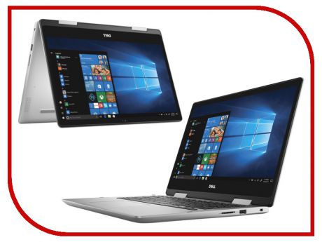 Ноутбук Dell Inspiron 5482 Silver 5482-5423 (Intel Core i3-8145U 2.1 GHz/4096Mb/1000Gb/Intel HD Graphics/Wi-Fi/Bluetooth/Cam/14.0/1920x1080/Touchscreen/Windows 10 Home 64-bit)