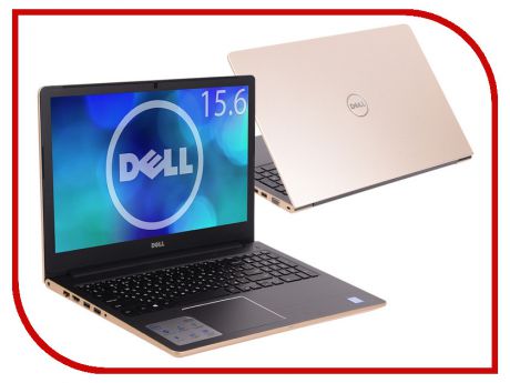 Ноутбук Dell Vostro 5568 Gold 5568-7233 (Intel Core i5-7200U 2.5 GHz/4096Mb/1000Gb/nVidia GeForce GTX 940MX 2048Mb/Wi-Fi/Bluetooth/Cam/15.6/1920x1080/Windows 10 Home 64-bit)
