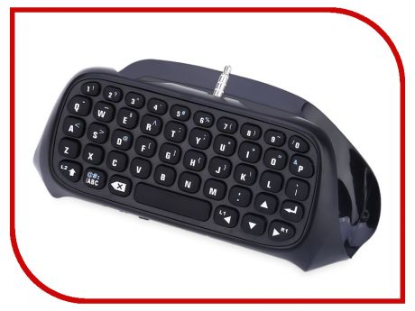 Клавиатура Dobe Keyboard Wireless TP4-008 Black для PS4 Controller