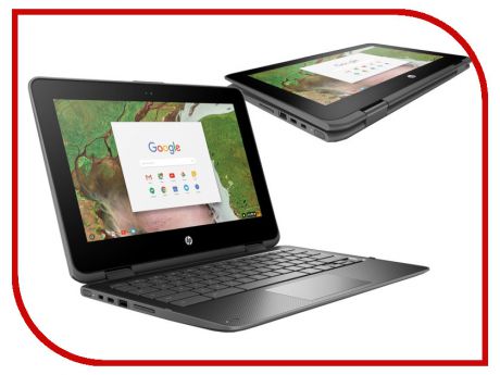Ноутбук HP ChromeBook 11 x360 1TT11EA (Intel Celeron N3350 1.1 GHz/4096Mb/32Gb/No ODD/Intel HD Graphics/Wi-Fi/Bluetooth/Cam/11.6/1366x768/Touchscreen/Chrome OS)