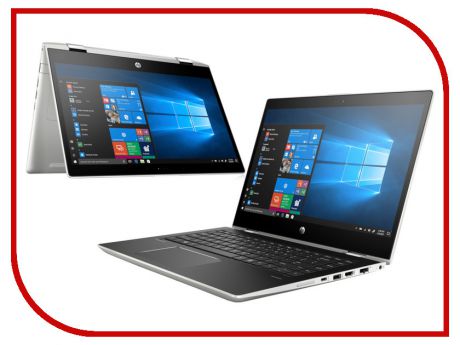 Ноутбук HP Probook x360 440 G1 4LT32EA (Intel Core i3-8130U 2.2 GHz/4096Mb/128Gb SSD/Intel HD Graphics/Wi-Fi/Bluetooth/Cam/14.0/1920x1080/Touchscreen/Windows 10 Pro 64-bit)