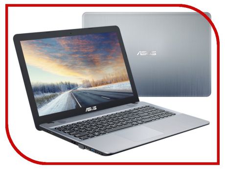 Ноутбук ASUS VivoBook X541UV-DM1611 Silver 90NB0CG3-M24180 (Intel Core i3-6006U 2.0 GHz/8192Mb/256Gb SSD/nVidia GeForce GT 920MX 2048Mb/Wi-Fi/Bluetooth/Cam/15.6/1920x1080/Endless OS)