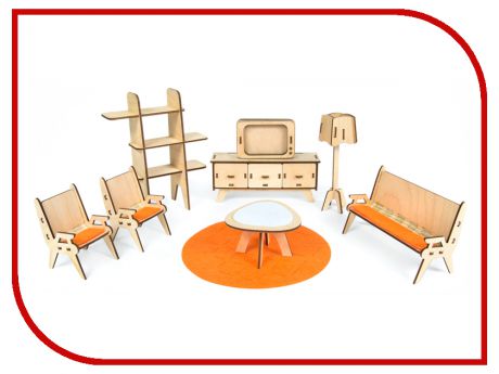Сборная модель IQ Format Набор мебели Гостиная 4627130657414