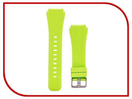 Aксессуар Ремешок для Samsung Gear S3 Frontier/Gear S3 Classic/Galaxy Watch 46mm Activ Silicone Green 93085