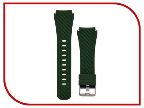 Aксессуар Ремешок для Samsung Gear S3 Frontier/Gear S3 Classic/Galaxy Watch 46mm Activ Silicone Dark Green 93084