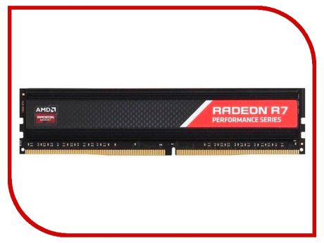 Модуль памяти AMD DDR4 DIMM 2666MHz PC4-21300 CL19 - 16Gb R7416G2606U2S