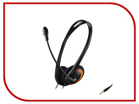 Canyon PC Headset Black-Orange OSCNSCHS01BO