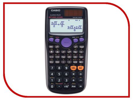 Калькулятор Casio FX-85ESPLUS - двойное питание