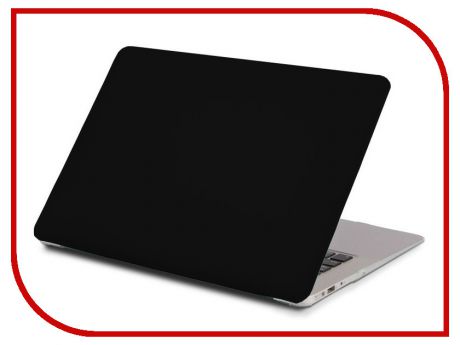 Аксессуар Чехол 13-inch Gurdini для APPLE MacBook Pro Retina 13 2016 With TouchBar Plastic Leather Black 905386