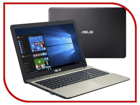 Ноутбук ASUS X541NA-GQ208T 90NB0E81-M03070 Black (Intel Celeron N3350 1.1 GHz/2048Mb/500Gb/No ODD/Intel HD Graphics/Wi-Fi/Bluetooth/Cam/15.6/1366x768/Windows 10)
