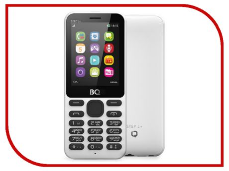 Сотовый телефон BQ BQ-2431 Step L+ White