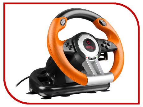 Руль Speedlink DRIFT O.Z. Racing Wheel Black-Orange SL-6695-BKOR-01