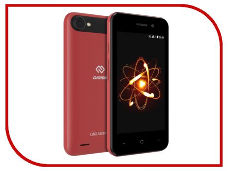 Сотовый телефон Digma LINX ATOM 3G Red
