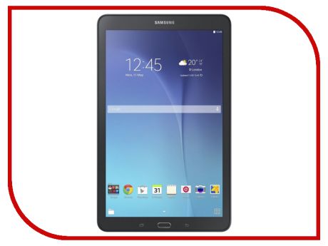 Планшет Samsung SM-T561N Galaxy Tab E 9.6 Wi-Fi Black SM-T561NZKASER (Quad Core 1.3 GHz/1536Mb/8Gb/3G/Wi-Fi/Bluetooth/Cam/9.6/1280x800/Android)