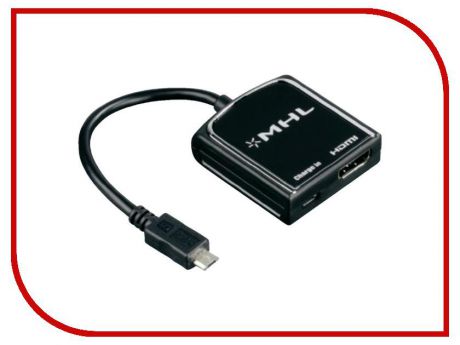 Аксессуар Hama microUSB to HDMI MHL H-54510