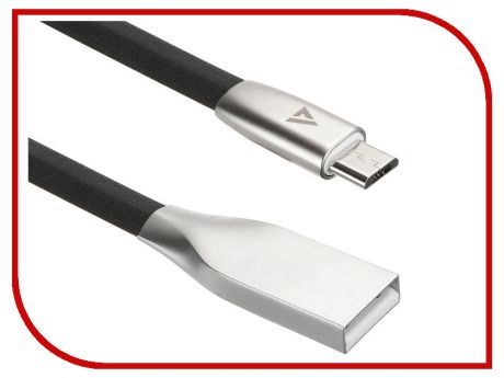 Аксессуар ACD Infinity MicroUSB - USB A TPE 1.2m Black ACD-U922-M1B