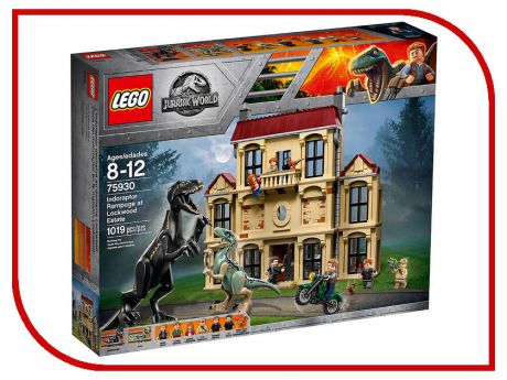 LEGO Jurassic World 75930 Нападение Индораптора в поместье Локвуд
