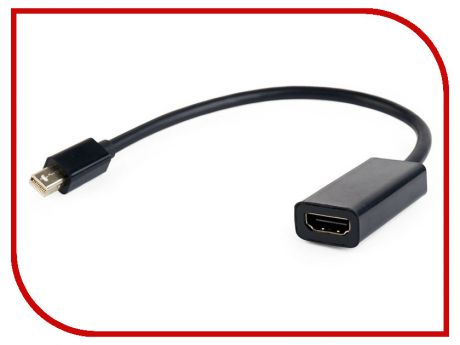 Аксессуар Gembird Cablexpert miniDisplayPort - HDMI Black A-mDPM-HDMIF-02