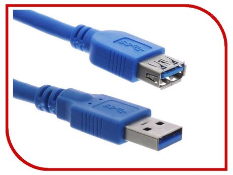 Аксессуар Greenconnect Premium USB 3.0 AM-AF Blue GC-U3A02-0.5m