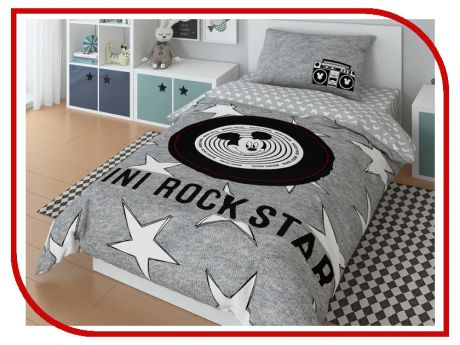Постельное белье Disney Rock Star Комплект 1.5 спальный 720606