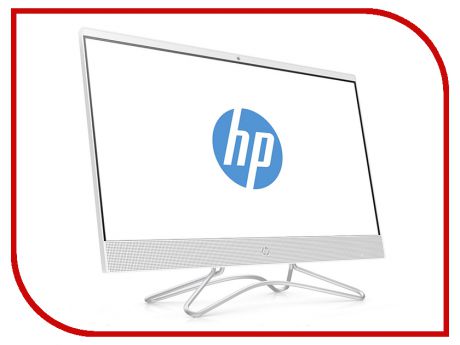 Моноблок HP 24-f0027ur 4HD57EA Snow White (Intel Core i3-8130U 2.2 GHz/4096Mb/1000Gb/No ODD/nVidia GeForce MX110 2048Mb/Wi-Fi/23.8/1920x1080/Windows 10 64-bit)