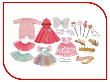 Одежда для куклы Zapf Creation Baby Annabell Костюмы для вечеринки 700-693