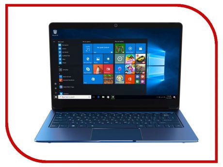 Ноутбук Irbis NB125 Blue (Intel Celeron N3350 1.1 GHz/3072Mb/32Gb/Intel HD Graphics/Wi-Fi/Bluetooth/Cam/12.5/1920x1080/Windows 10)