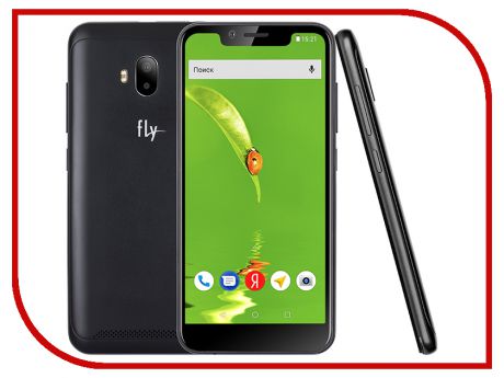 Сотовый телефон Fly View LTE Black