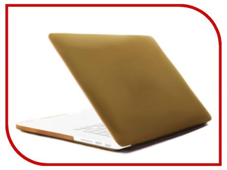 Аксессуар Чехол 12-inch Gurdini для APPLE MacBook 12 Plastic Matt Gold 220219