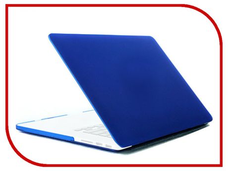 Аксессуар Чехол 12-inch Gurdini для APPLE MacBook 12 Plastic Matt Dark Blue 907834