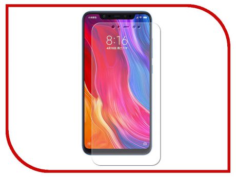 Аксессуар Защитный экран для Xiaomi Redmi Note 6 Pro Red Line 0.2mm Tempered Glass УТ000017137