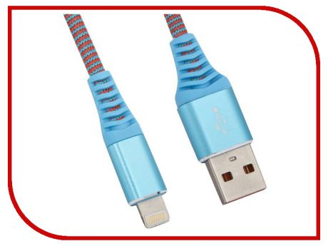 Аксессуар Liberty Project для USB-Lightning 8 pin Носки 1m Light-Blue 0L-00038860