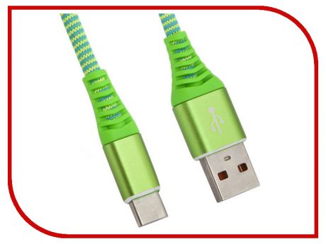 Аксессуар Liberty Project USB - Type-C Носки 1m Green 0L-00038899